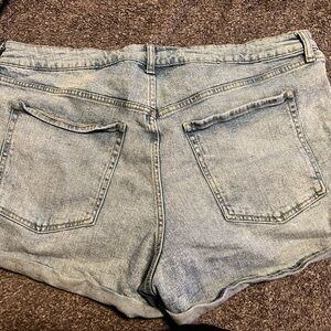 Plus Denim Women's Shorts